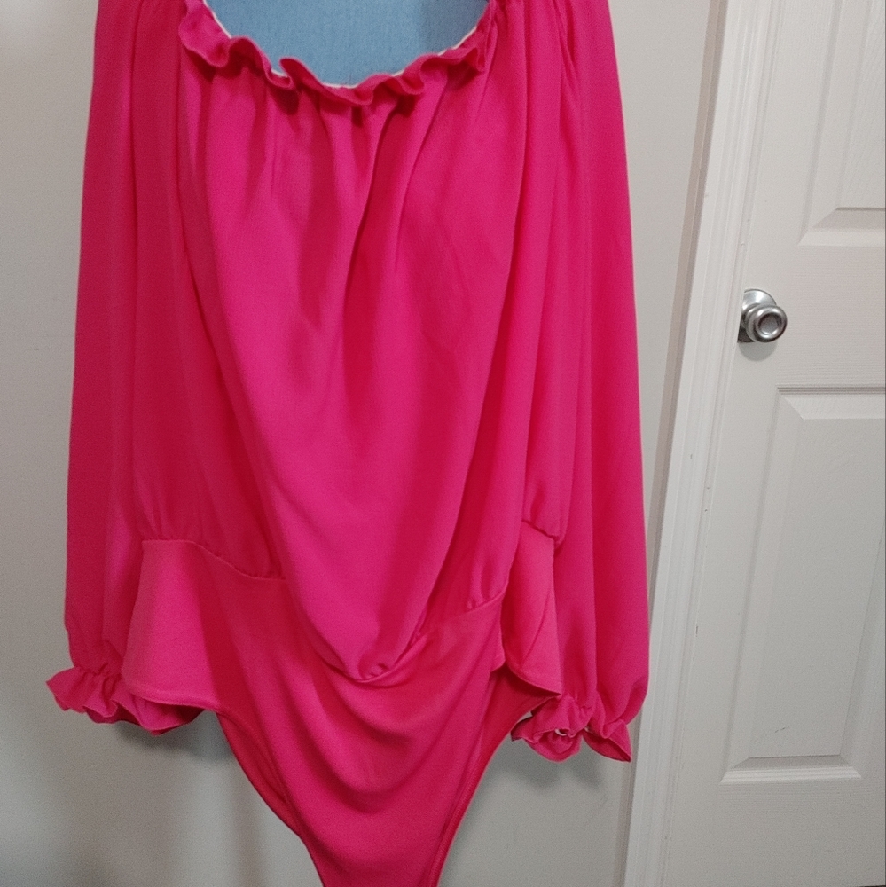 Hot Pink Bodysuit